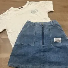 Love toxic スカート、Tシャツ
