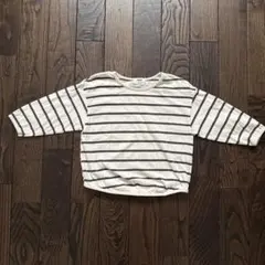 【韓国服】onu ボーダートップス　S（3〜4y）