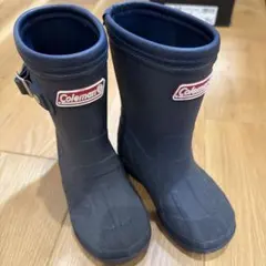 Coleman 長靴 15.0cm ネイビー バックル付きのサムネイル