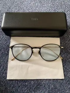 JINS ブラック ラウンドメガネ