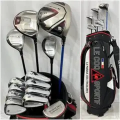 メンズ右利き初心者用　ヤマハ　インプレス　ゴルフクラブセット　W-3011