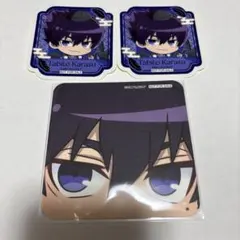 ブルーロック スマイルベースカフェ 特典 ステッカー コースター 烏旅人