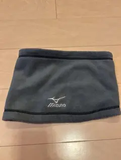 Mizuno ネックウォーマー フリース グレー/ブラック