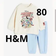 H&M ベビー　ディズニー　セットアップ