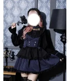 NOEMIE ノエミー ゴシックチョーカーレースアップヨークセットアップ