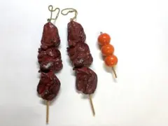 食品サンプル 団子 焼き鳥 2点セットのサムネイル