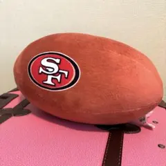 FOCO サンフランシスコ49ers ぬいぐるみフットボール 約32cm NFL