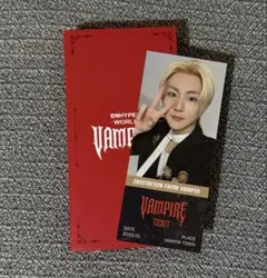 ENHYPEN WORLD ポップアップ クーポンカード VAMPIRE