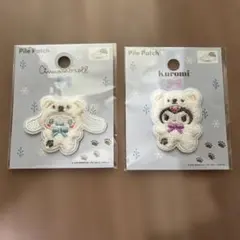 サンリオ シナモン クロミ ワッペン シール