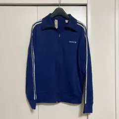 80s adidas アディダス トラックジャケット ブルー ヴィンテージのサムネイル