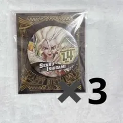 Dr.stone 千空 缶バッジ 2021 3点セット