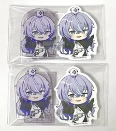 にじさんじ　チョコエッグ　クリアスタンド　アクスタ　ステッカー　星導ショウ