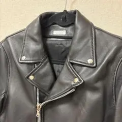 せづ様専用　ラムレザーダブルライダースジャケット ブラック