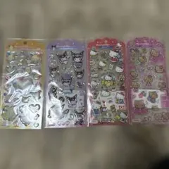 サンリオ ドロップジュエリーシール 4枚セット