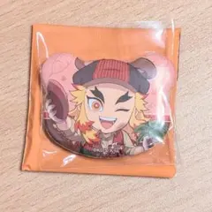 鬼滅の刃　実りの秋祭り　ランダムくま缶バッジ　煉獄杏寿郎