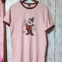 LEPSIM レプシィム Disney DOC 先生 Tシャツ ピンク 半袖
