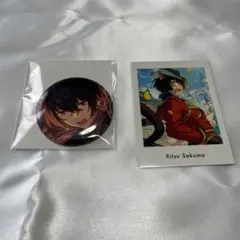 朔間凛月 缶バッジ カード