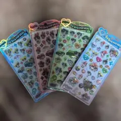 正規品 パワーパフガールズ ポップシール ４シートセット