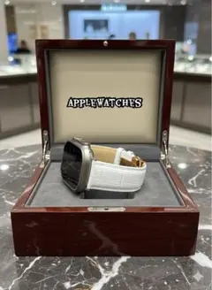 アップルウォッチ　本革レザーベルト