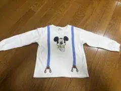 petit mainミッキーマウス ロンT 110cm