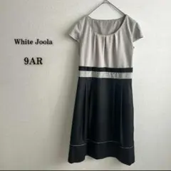 美品フォーマルワンピース　Aライン　フレンチスリーブ　9AR 卒園　入学　卒業