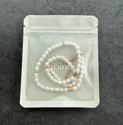 新品ebine Pearl Gold Mix Necklaceのサムネイル