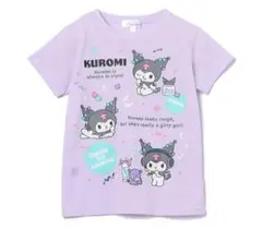 クロミ★新品★キッズ Tシャツ★130cm★サンリオ★半袖★女の子★パープル★
