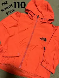 THE NORTH FACE コンパクトジャケット　オレンジ　110