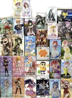 フィギュア29個セット／ワンピナルト戸愚呂2.5次元マクロスクレしん五等分アイ