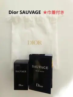 d*p様 【新品未使用】Dior SAUVAGE オードゥ トワレ 巾着付き