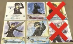 ソードアート・オンライン SAO キリト ミニ色紙 まとめ売り