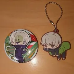呪術廻戦 狗巻棘 キャラばんちょうこう & ぴた!でふぉめ エピソード 缶バッジ