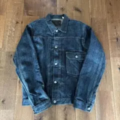 極美品　東洋エンタープライズ　55周年　シュガーケーン　江戸藍　セットアップのサムネイル