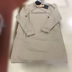 裏起毛ワンピース