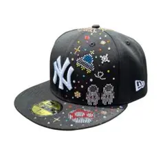 ★即納★New Era ストーンブラック キャップ ニューエラ スワロフスキー