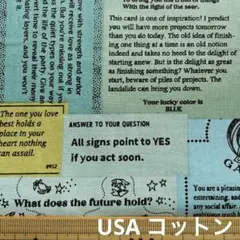 USA コットン　アンドーバーファブリックス　英字柄　アルファベット