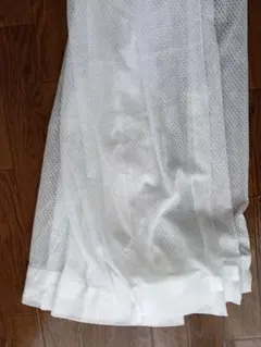 ホワイト レースカーテン シンプル