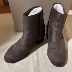 オリエンタルトラフィック バックジップショートブーツ　グレー　S