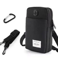 スマホショルダー バッグ ブラック 10-1