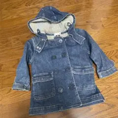 ベビーギャップ　gap デニムピーコート　アウター