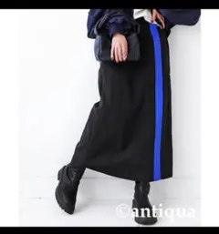 antiqua 配色ラインタイトスカートのサムネイル