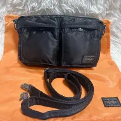 【美品】 PORTER ショルダーバッグ タンカー 黒 ブラック 廃盤 希少のサムネイル