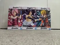 NARUTO -ナルト- 疾風伝　フィギュア3点　ナルト・サクラ・サスケ﻿