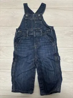 GAP ダークブルーデニムオーバーオール　オーバーオール