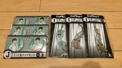 ハイキュー!! 缶バッジセットとアクリルキーホルダーのセット