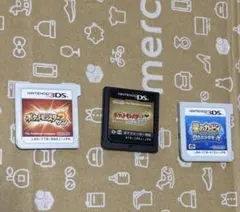 3DSソフト3点　ポケモン、カービィ