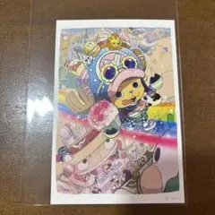 【新品美品】ワンピース 麦わらストア 原宿 チョッパー　ポストカード