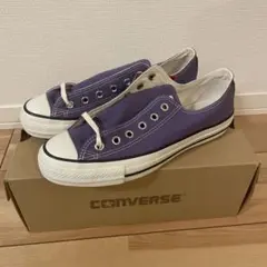 【新品】26.5cm CONVERSE ALL STAR パープル スニーカー