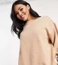 2XL 新品 ナイキ スウェット トレーナー オーバーサイズ フリース 裏起毛