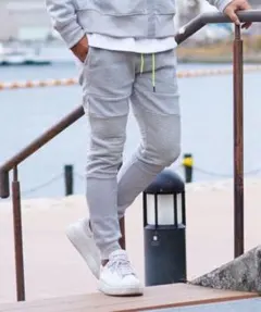 アダムスジャグラー / プログレスバイカースウェットパンツ